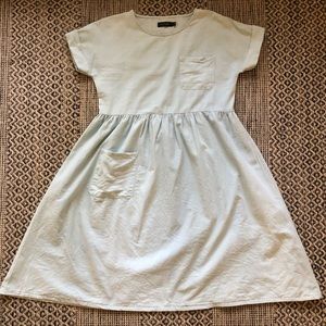 Roolee Light Chambray pocket dress S